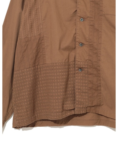 UNDERCOVER（アンダーカバー）の「UP1F4412（シャツ/ブラウス・メンズ・ブラウン/ブラック/オフホワイト・3/2）」の7枚目の写真