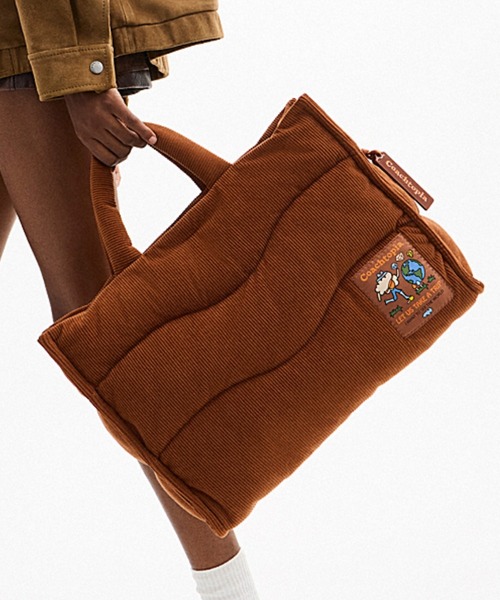 新品　coach コーチトピア　ループトート　ウェイビーキルティング　バッグ コーチトピア ループ トート・リサイクル ポリエステル・ウェイビー