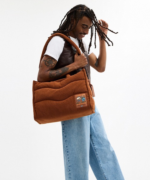 コーチトピア ループ トート・ウェイビー キルティング・コーデュロイ