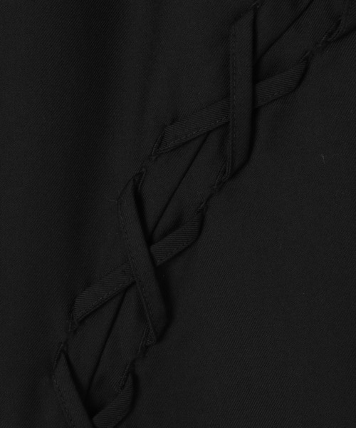 PAGEBOY（ページボーイ）の「レースアップアソートナロースカート（スカート・レディース・ブラウン/グレー系その他/ブラック・FREE）」の10枚目の写真