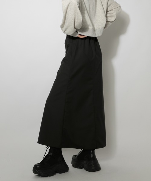 PAGEBOY（ページボーイ）の「レースアップアソートナロースカート（スカート・レディース・ブラウン/グレー系その他/ブラック・FREE）」の20枚目の写真
