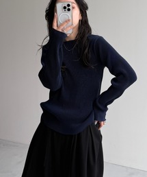 【セルフカット可能】daily daily super stretch pleats tops / デイリーデイリースーパーストレッチプリーツトップス