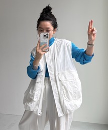 【セルフカット可能】daily daily super stretch pleats tops / デイリーデイリースーパーストレッチプリーツトップス