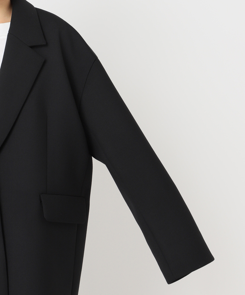 CITYSHOP(シティーショップ)の「《追加》BONDING ジャケット(その他アウター・レディース・チャコールグレー/ブラック・38/36)」の10枚目の写真