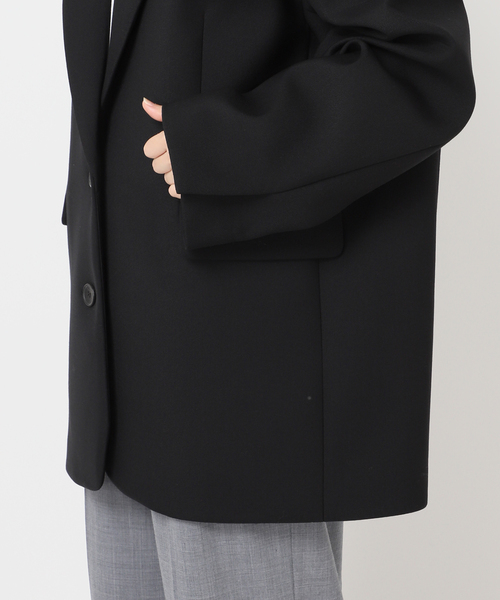 CITYSHOP(シティーショップ)の「《追加》BONDING ジャケット(その他アウター・レディース・チャコールグレー/ブラック・38/36)」の11枚目の写真