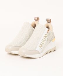 MUUM | 【MUUM】ムーム 厚底ロゴジップウェッジスニーカー WX2105(スニーカー)
