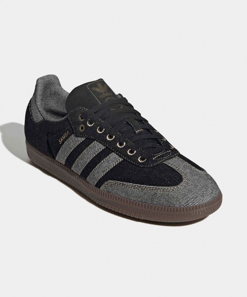 【adidas sambaOGスニーカー】 Adidas Samba OG EI I Cloud White Core Black Low Top Shoes