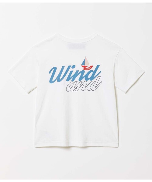 PETIT BATEAU（プチバトー）の「Ｗ＆Ｓプリント半袖Ｔシャツ（Tシャツ/カットソー・キッズ・ホワイト/ピンク/ネイビー・8YEAR/4YEAR/6YEAR/10YEAR/5YEAR）」の4枚目の写真