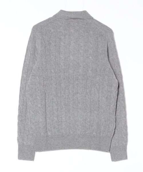 ケーブルニット ウールカシミヤ セーター（ニット/セーター）｜POLO