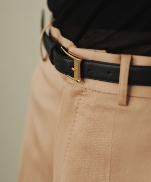 【新品未使用品】ánuans アニュアンス　スクエアバックルベルト スクエアバックルベルト（ベルト/サスペンダー）｜ánuans（ア