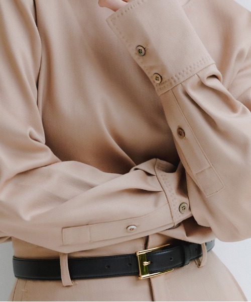 スクエアバックルベルト（ベルト）｜anuans（アニュアンス）の