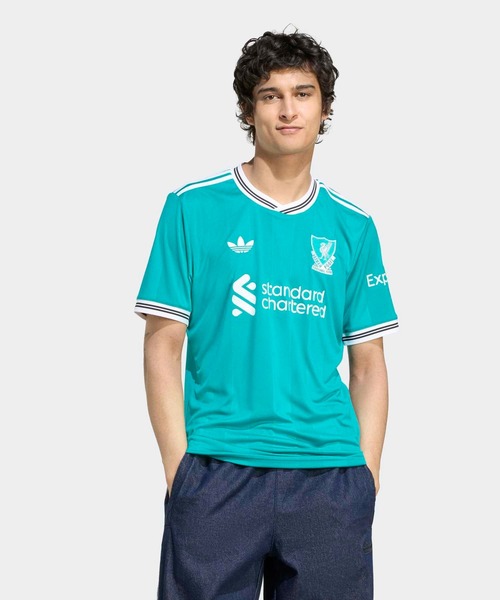 adidas リヴァプール 26/26 3rd ユニフォーム Sサイズ リヴァプール25-26 3rd サード ユニフォーム 長袖 日本Sサイズ