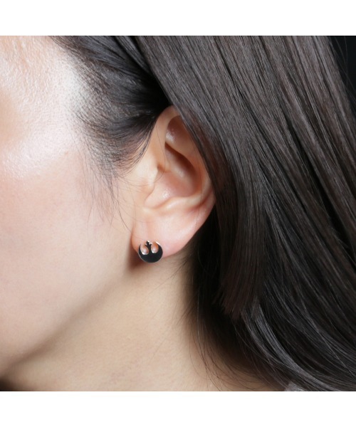 STAR WARS（スターウォーズ）の「STAR WARS/スターウォーズ 反乱軍ピアス（ピアス（片耳用）・メンズ・シルバー・ONE SIZE）」の3枚目の写真