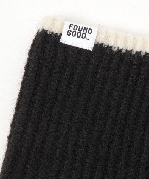 FOUND GOOD（ファウンドグッド）の「チョコットスヌード（ネックウォーマー/スヌード・レディース・ブルー系5/オレンジ系5/ベージュ/ブラック・FREE）」の6枚目の写真