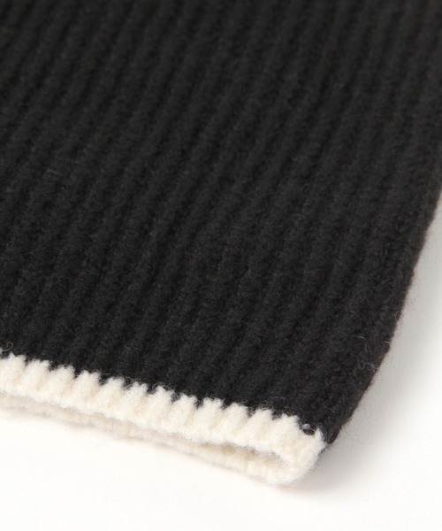 FOUND GOOD（ファウンドグッド）の「チョコットスヌード（ネックウォーマー/スヌード・レディース・ブルー系5/オレンジ系5/ベージュ/ブラック・FREE）」の7枚目の写真