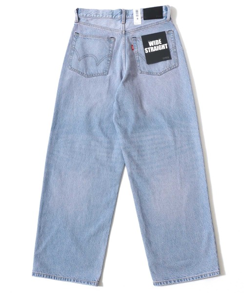 EDWIN（エドウィン）の「EDWIN（エドウィン）ヴィンテージウォッシュ ワイドストレートデニムパンツ/ジーンズ メンズ レディース ユニセックス（デニムパンツ・メンズ・ブルー系2/ブラック系2/ブルー系3/ブラック系1/ブルー系1・XS/S/M/L/XL）」の9枚目の写真