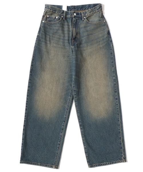 EDWIN（エドウィン）の「EDWIN（エドウィン）ヴィンテージウォッシュ ワイドストレートデニムパンツ/ジーンズ メンズ レディース ユニセックス（デニムパンツ・メンズ・ブルー系2/ブラック系2/ブルー系3/ブラック系1/ブルー系1・XS/S/M/L/XL）」の11枚目の写真