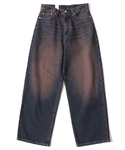 EDWIN（エドウィン）の「EDWIN（エドウィン）ヴィンテージウォッシュ ワイドストレートデニムパンツ/ジーンズ メンズ レディース ユニセックス（デニムパンツ・メンズ・ブルー系2/ブラック系2/ブルー系3/ブラック系1/ブルー系1・XS/S/M/L/XL）」の14枚目の写真