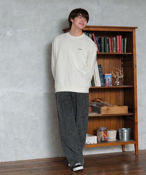 セール】USAロゴ刺繍スウェット/AND YUA ANY/581115（スウェット