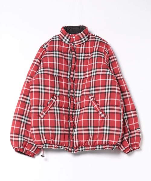 セール】2wayリバーシブル中綿ブルゾン（ダウンジャケット/コート