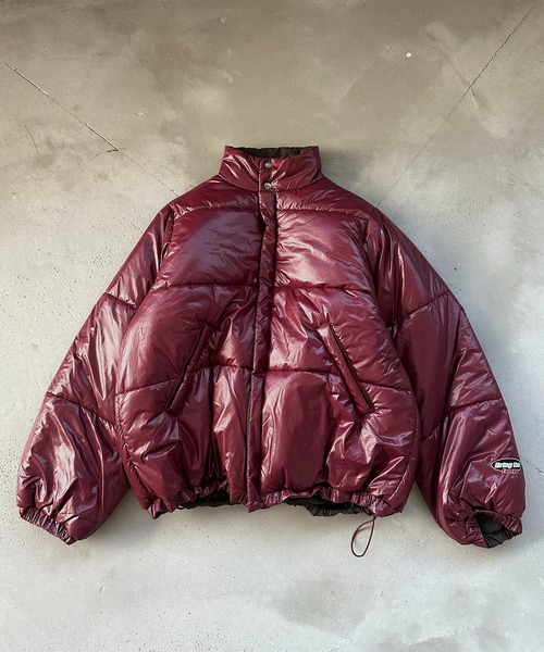 セール】2wayリバーシブル中綿ブルゾン（ダウンジャケット/コート