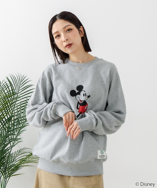 DISCUS(ディスカス)の「【DISCUS×DISNEY】「ミッキーマウス」キャラクタープリントスウェットトレーナー メンズ レディース ユニセックス(スウェット・レディース・ホワイト系その他/グレー系その他/ホワイト系その他2/ホワイト系その他3/グレー系その他2/グレー系その他3・MEDIUM/LARGE)」の18枚目の写真