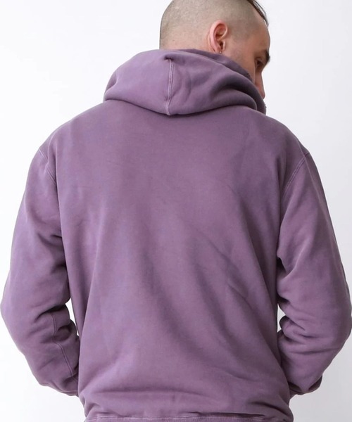 TMT（ティーエムティー）の「VINTAGE SWEAT HOODIE（Eagle）（パーカー・メンズ・パープル/グリーン・MEDIUM/LARGE/X-LARGE/XX-LARGE/SMALL）」の6枚目の写真
