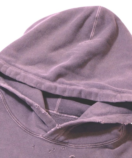 TMT（ティーエムティー）の「VINTAGE SWEAT HOODIE（Eagle）（パーカー・メンズ・パープル/グリーン・MEDIUM/LARGE/X-LARGE/XX-LARGE/SMALL）」の8枚目の写真
