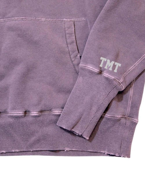 TMT（ティーエムティー）の「VINTAGE SWEAT HOODIE（Eagle）（パーカー・メンズ・パープル/グリーン・MEDIUM/LARGE/X-LARGE/XX-LARGE/SMALL）」の3枚目の写真