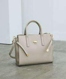 ●SOEUR/ベルテッド2WAYトートバッグ