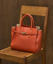 ●SOEUR/ベルテッド2WAYトートバッグ