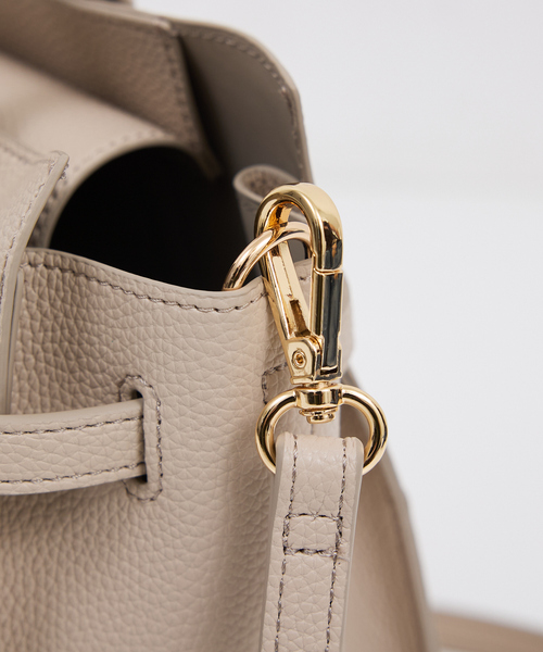 soeur(スール)の「●SOEUR/ベルテッド2WAYトートバッグ(トートバッグ・レディース・ブラック/グレイッシュベージュ/オレンジ・フリー)」の20枚目の写真