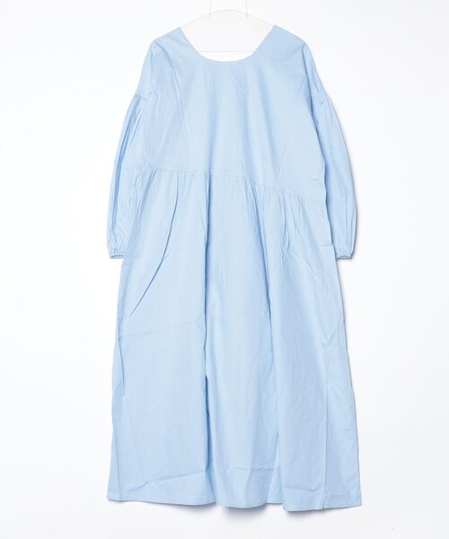 FREE STYLISTS(フリー スタイリスト)の「YUGA_YGMC Volume sleeve A-line dress(ワンピース・レディース・ブルー/グレー/ブラック/ホワイト・FREE)」の21枚目の写真