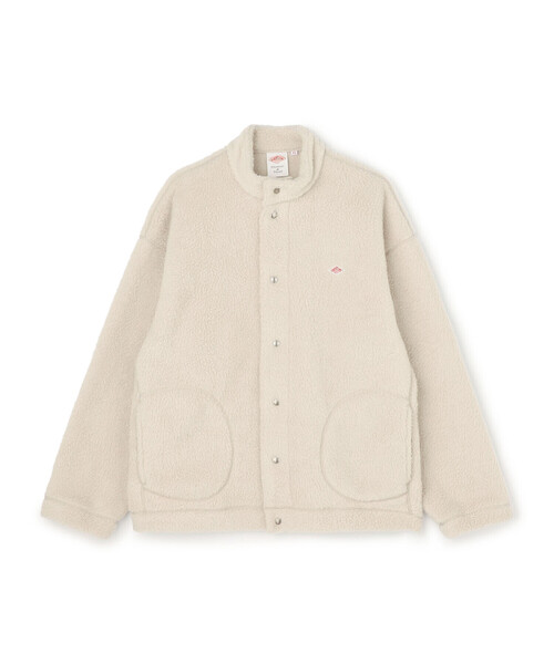 MEN'S DOUBLE FACE BOA STAND COLLAR CARDIGAN（カーディガン/ボレロ