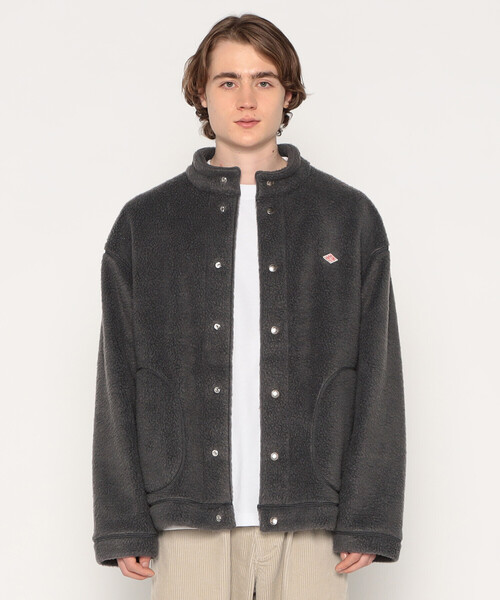 タイカーディガンbomitan様 MEN'S DOUBLE FACE BOA STAND COLLAR CARDIGAN（カーディガン/ボレロ