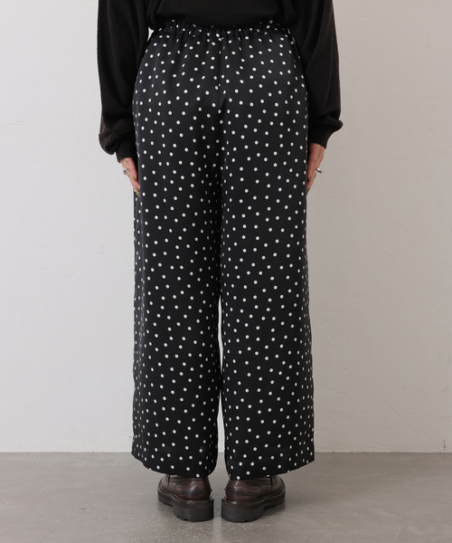JOURNAL STANDARD LUXE(ジャーナルスタンダード ラックス)の「ドット イージーワイドパンツ(その他パンツ・レディース・ブラック・FREE)」の15枚目の写真