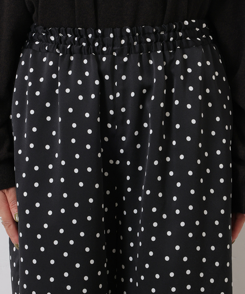 JOURNAL STANDARD LUXE(ジャーナルスタンダード ラックス)の「ドット イージーワイドパンツ(その他パンツ・レディース・ブラック・FREE)」の16枚目の写真