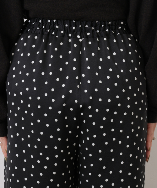 JOURNAL STANDARD LUXE(ジャーナルスタンダード ラックス)の「ドット イージーワイドパンツ(その他パンツ・レディース・ブラック・FREE)」の17枚目の写真