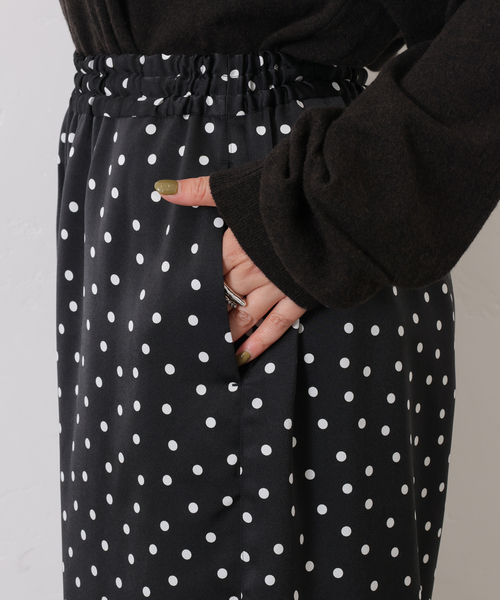 JOURNAL STANDARD LUXE(ジャーナルスタンダード ラックス)の「ドット イージーワイドパンツ(その他パンツ・レディース・ブラック・FREE)」の18枚目の写真