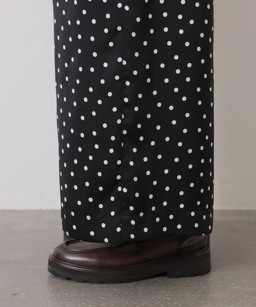 JOURNAL STANDARD LUXE(ジャーナルスタンダード ラックス)の「ドット イージーワイドパンツ(その他パンツ・レディース・ブラック・FREE)」の19枚目の写真