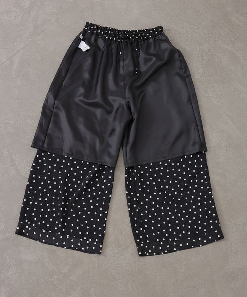 JOURNAL STANDARD LUXE(ジャーナルスタンダード ラックス)の「ドット イージーワイドパンツ(その他パンツ・レディース・ブラック・FREE)」の21枚目の写真