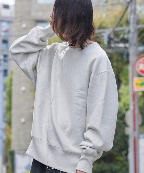 Healthknit/ヘルスニット LOCKER WEIGHT SWEAT CREW ドロップ