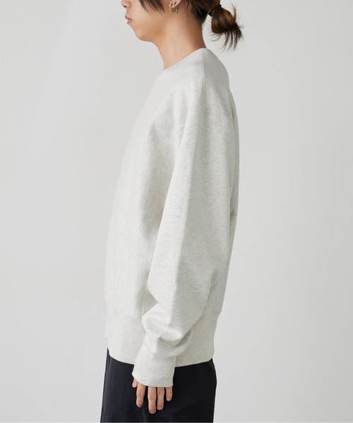 Healthknit（ヘルスニット）の「Healthknit/ヘルスニット LOCKER WEIGHT SWEAT CREW ドロップショルダー サイドパネル クルーネックスウェット（スウェット・メンズ・ブラック/グレー/アイボリー・L/XL/M）」の16枚目の写真