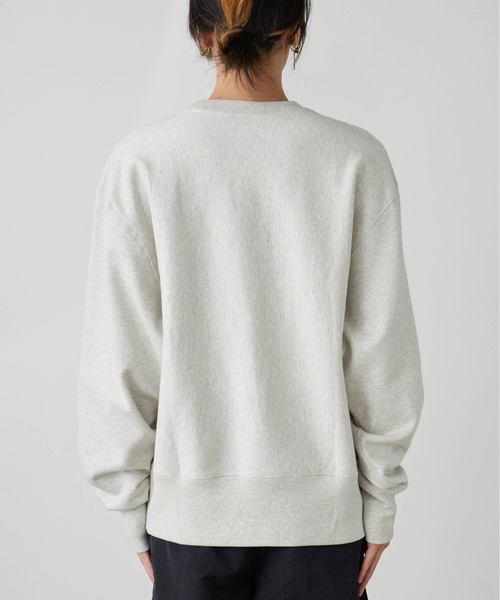 Healthknit（ヘルスニット）の「Healthknit/ヘルスニット LOCKER WEIGHT SWEAT CREW ドロップショルダー サイドパネル クルーネックスウェット（スウェット・メンズ・ブラック/グレー/アイボリー・L/XL/M）」の10枚目の写真