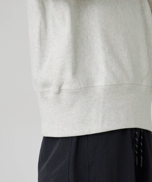 Healthknit（ヘルスニット）の「Healthknit/ヘルスニット LOCKER WEIGHT SWEAT CREW ドロップショルダー サイドパネル クルーネックスウェット（スウェット・メンズ・ブラック/グレー/アイボリー・L/XL/M）」の7枚目の写真