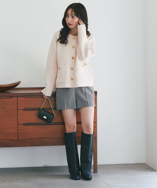 La boutique BonBon(ラブティックボンボン)の「【レメ】カバードロングブーツ(ブーツ・レディース・ブラック・36/39/37/38)」の7枚目の写真