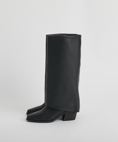 La boutique BonBon(ラブティックボンボン)の「【レメ】カバードロングブーツ(ブーツ・レディース・ブラック・36/39/37/38)」の11枚目の写真