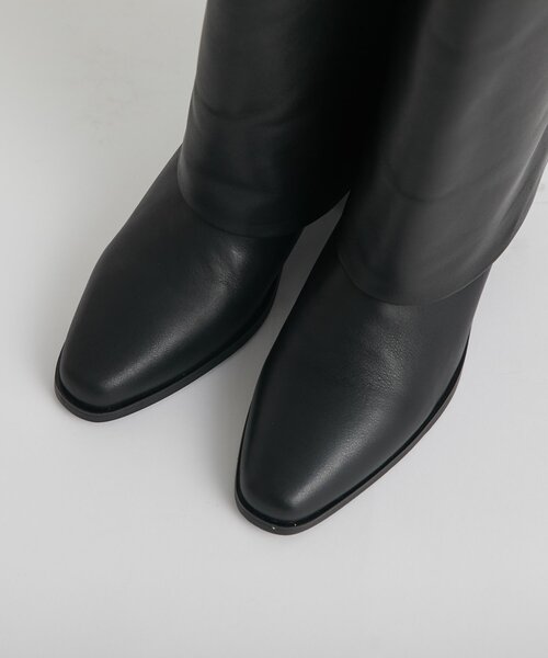 La boutique BonBon(ラブティックボンボン)の「【レメ】カバードロングブーツ(ブーツ・レディース・ブラック・36/39/37/38)」の13枚目の写真