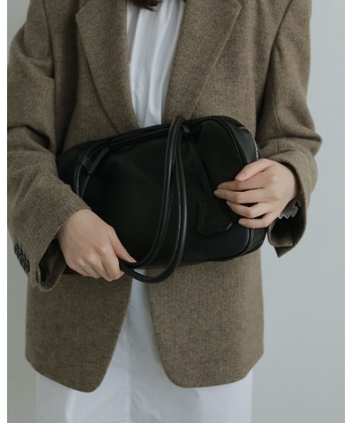 anuke Ecoleather Boston Bag 62521018（ショルダーバッグ）｜anuke