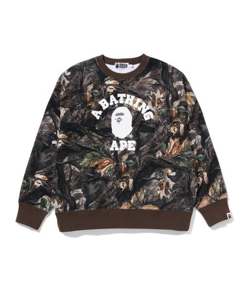 A BATHING APE（アベイシングエイプ）の「TREE EDGE CAMO COLLEGE